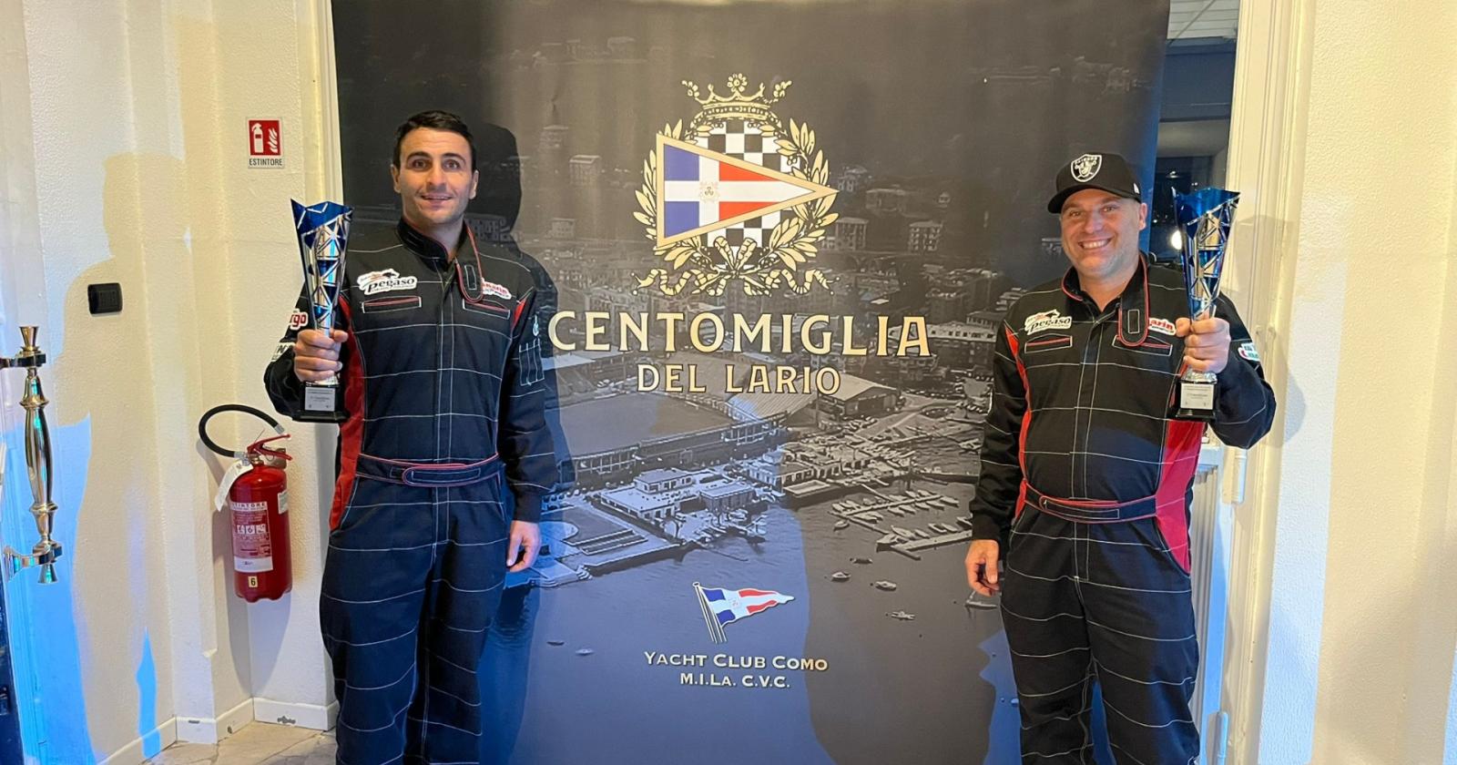Tiozzo e Baldin alla Centomiglia