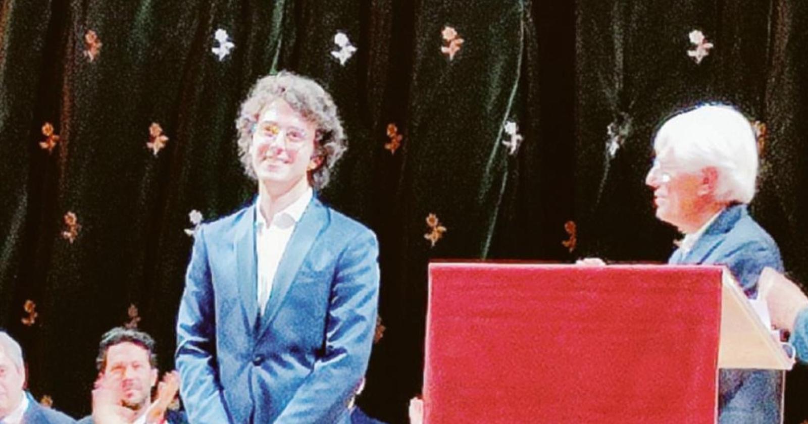 A 22 anni il premio Venezia