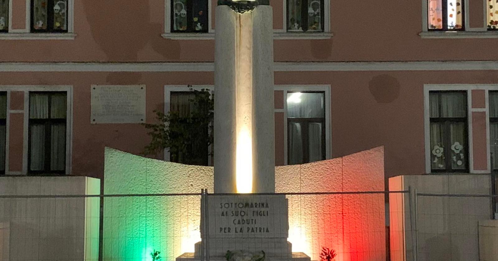 La fontana diventa uno spazio verde