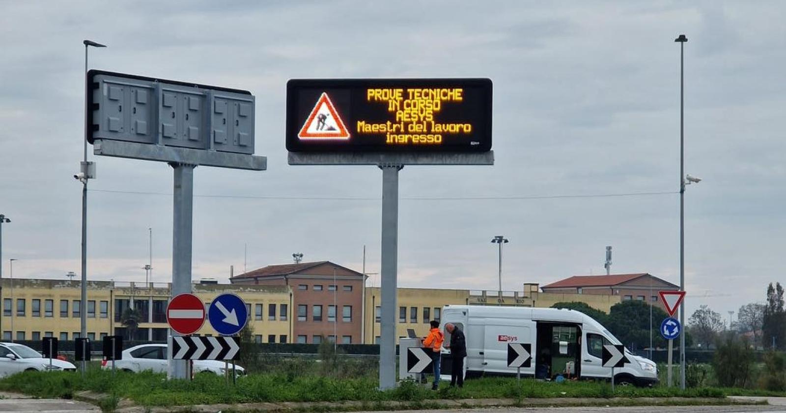 Arrivano i pannelli informativi