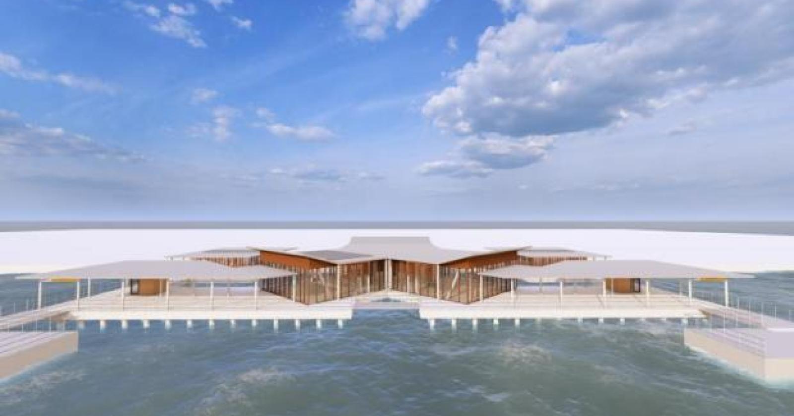 Punta Sabbioni, il nuovo terminal acqueo prende forma