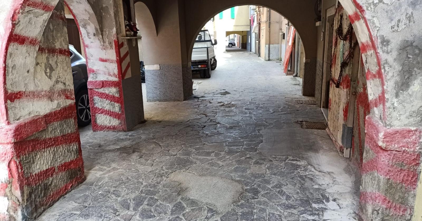 Calle Campanile Duomo dall’estate gli interventi