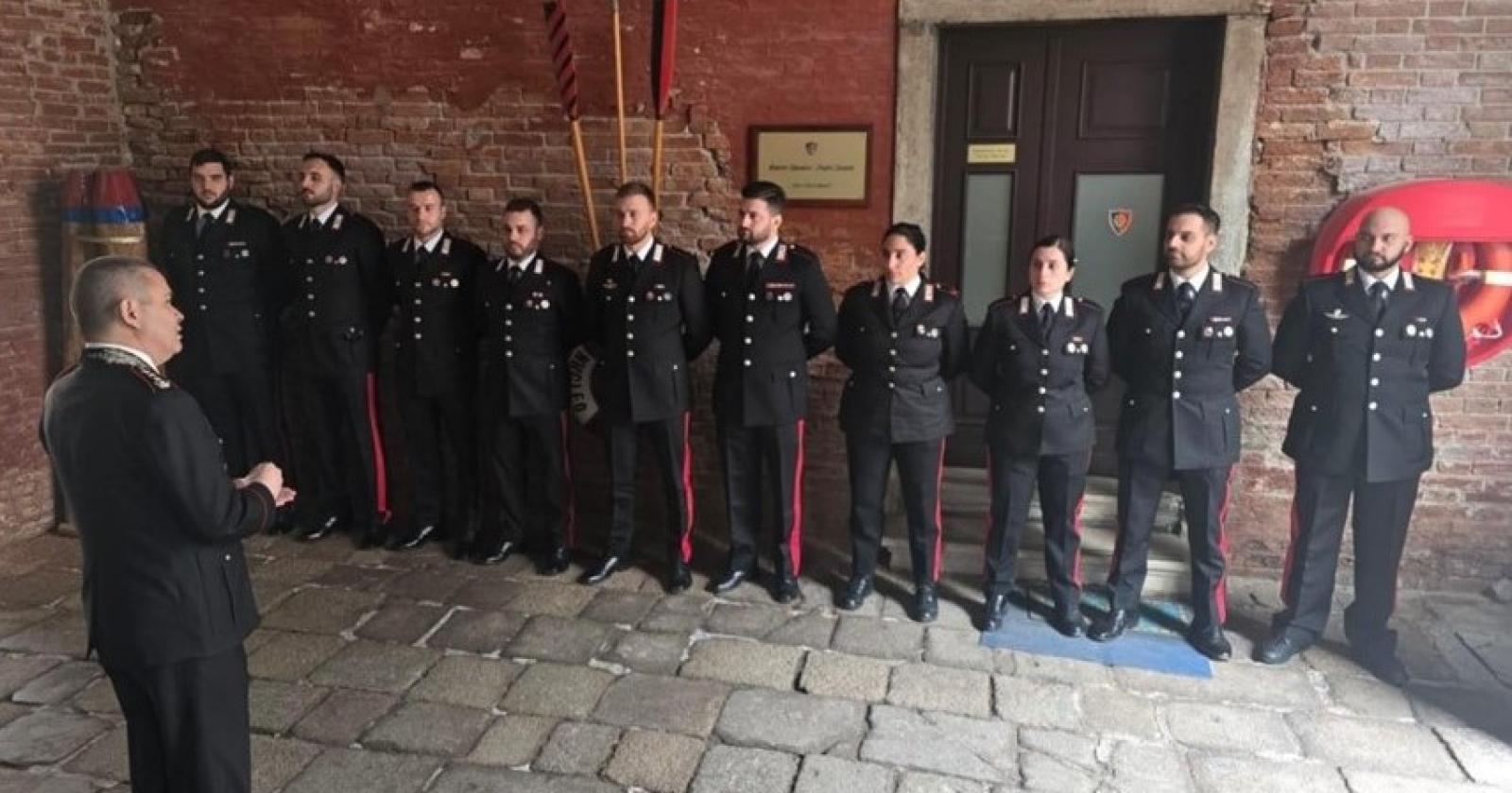 Venezia, dieci nuovi Carabinieri per la sicurezza della laguna