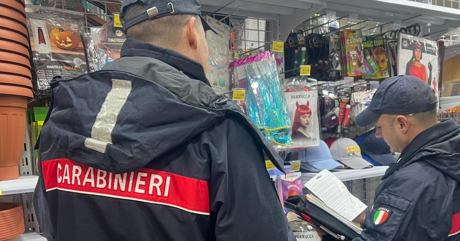 Carnevale: sequestrate oltre 35mila confezioni di prodotti irregolari