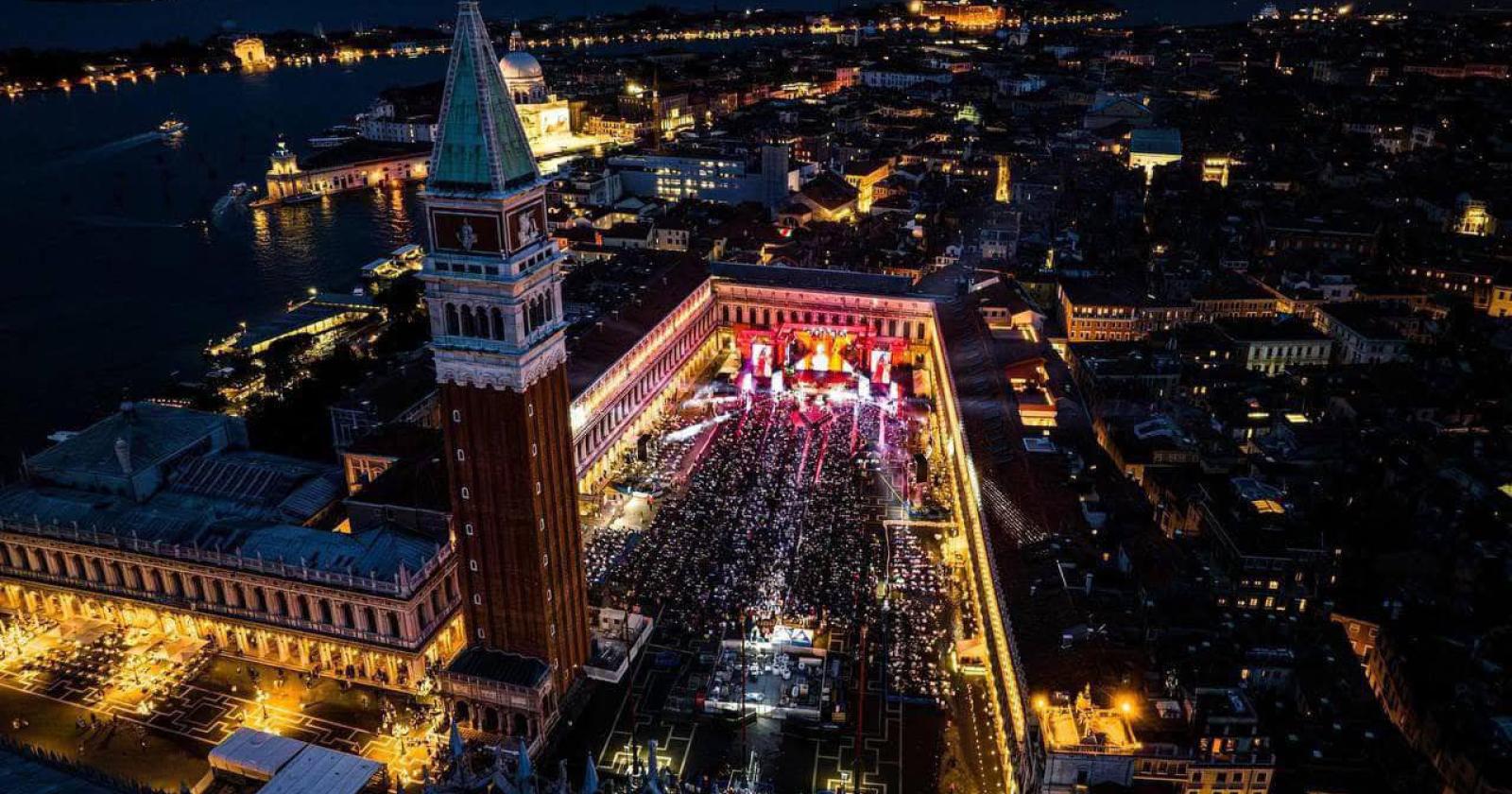 Ludovico Einaudi in concerto a Venezia