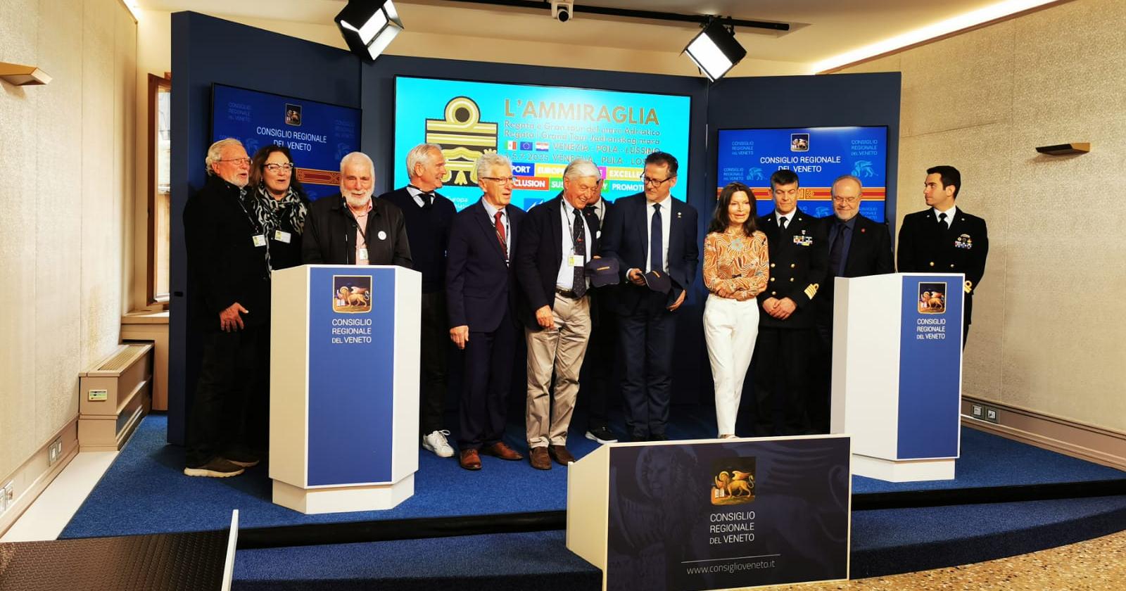 Il Veneto salpa verso l’Adriatico