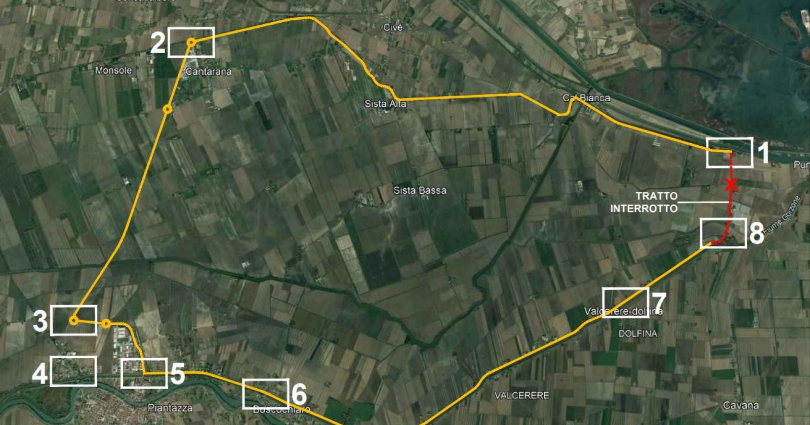 Lavori al ponte: chiude la provinciale Gorzone