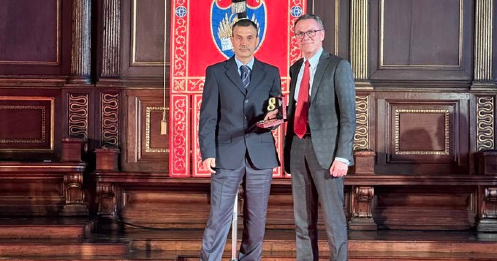 Salva un uomo colto da malore, onorato con il "Premio San Marco"