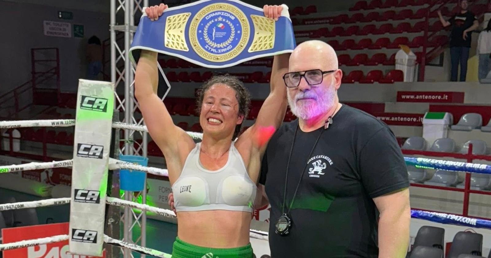 Arianna Tonello è campionessa italiana dei pesi leggeri
