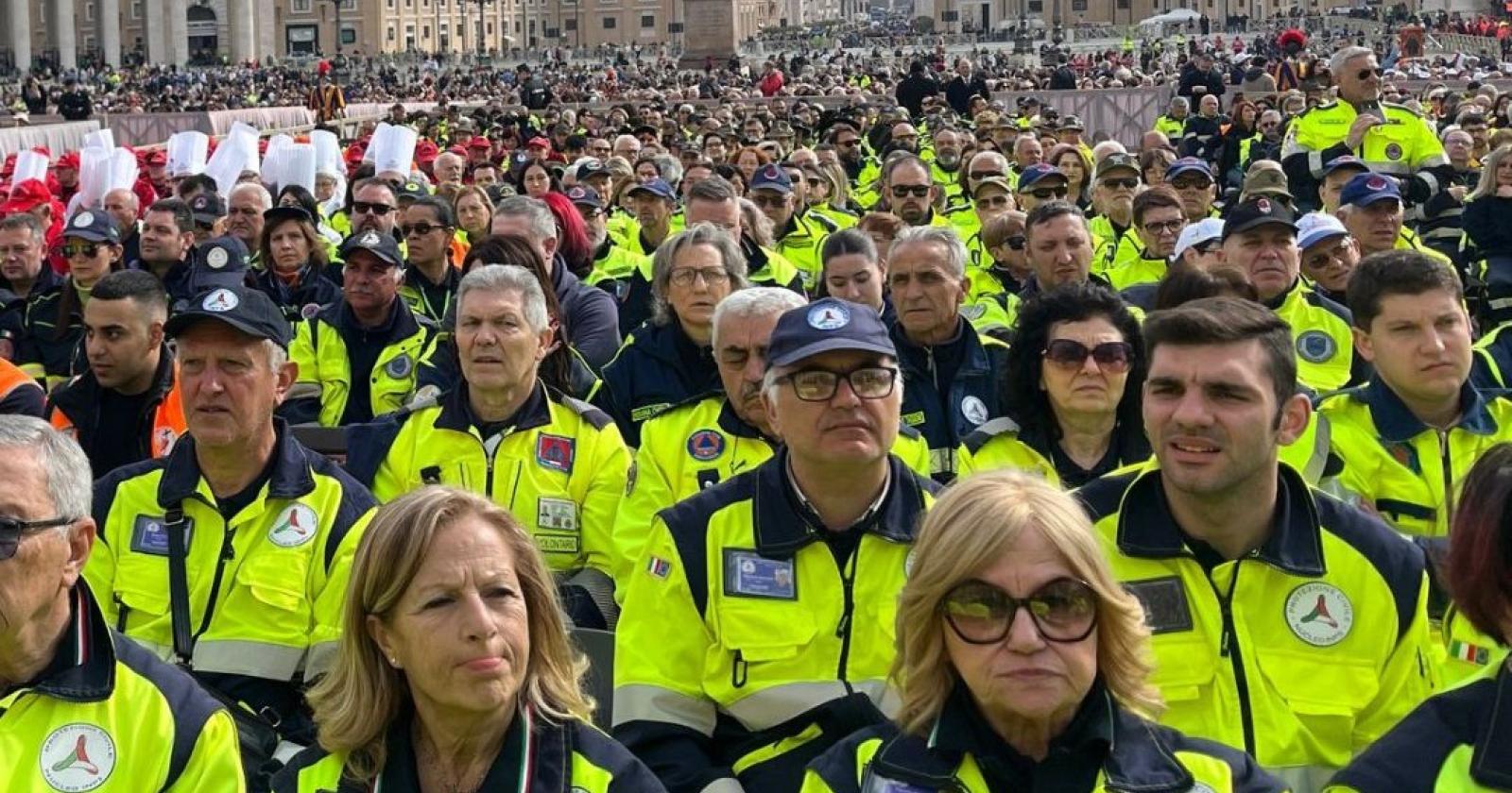Papa Leone XIV, il Veneto presente con la sua Protezione Civile