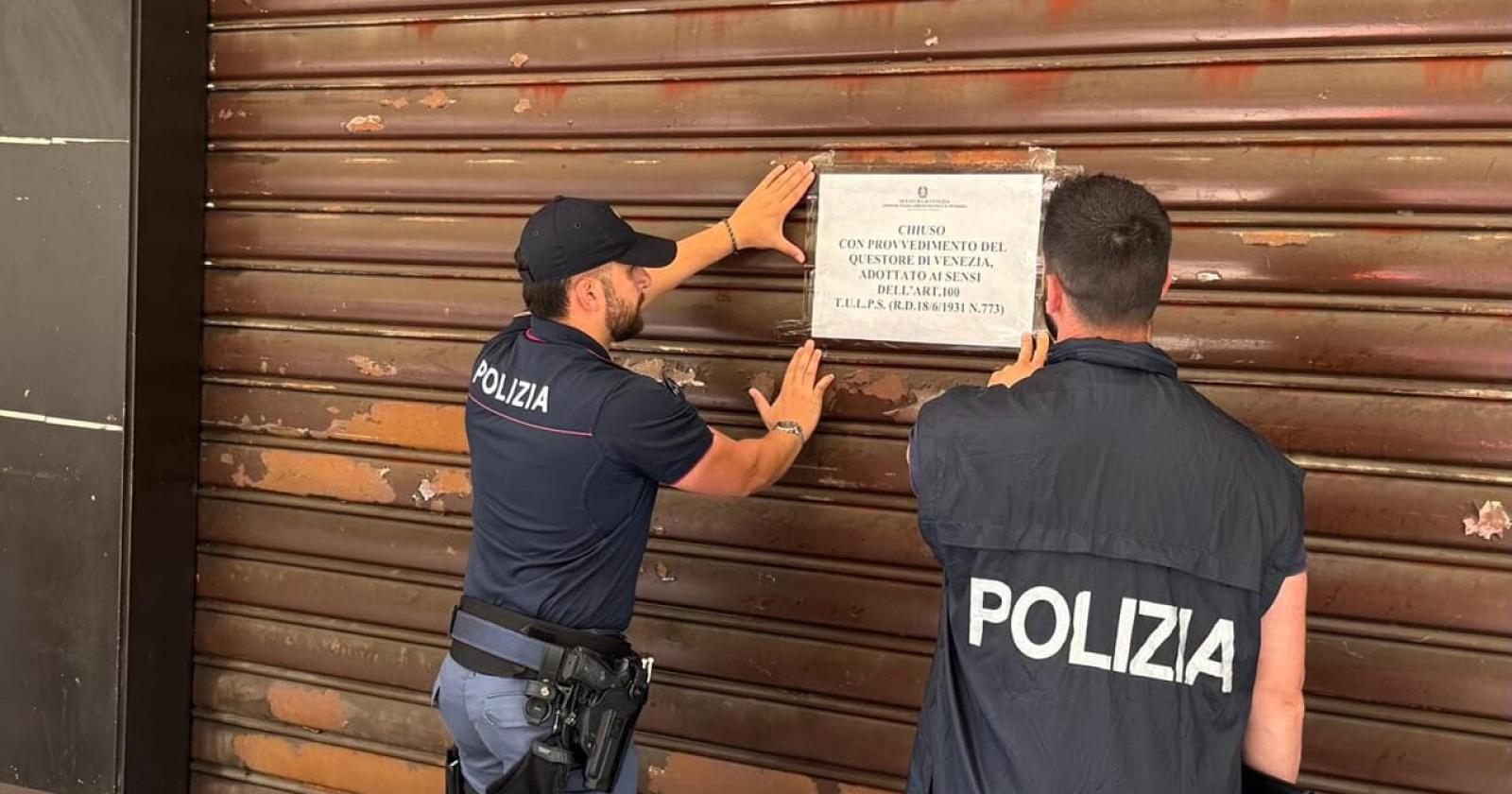 Il locale era diventato ritrovo di pregiudicati, sospesa la licenza