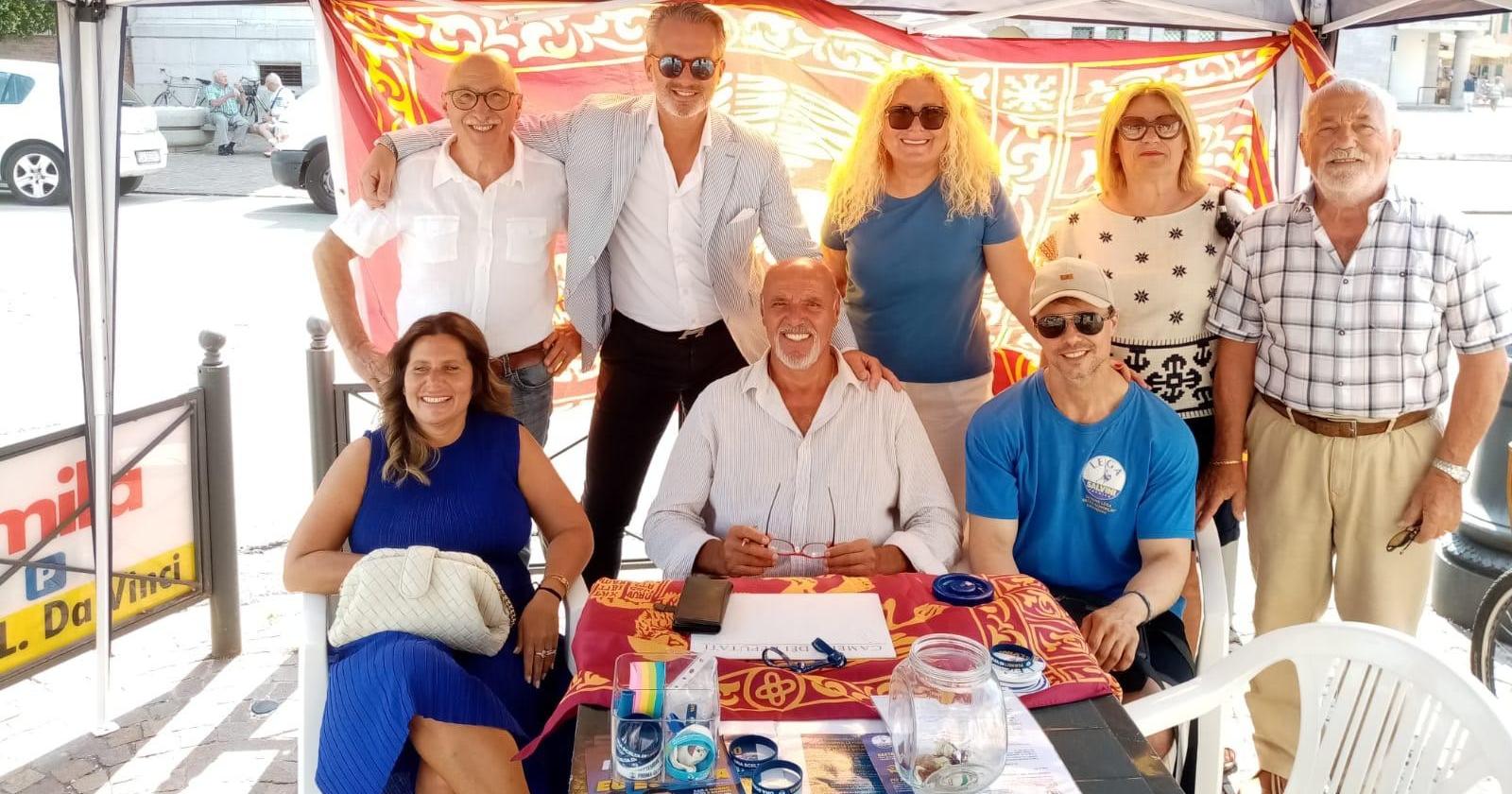 Lega in piazza per la sicurezza