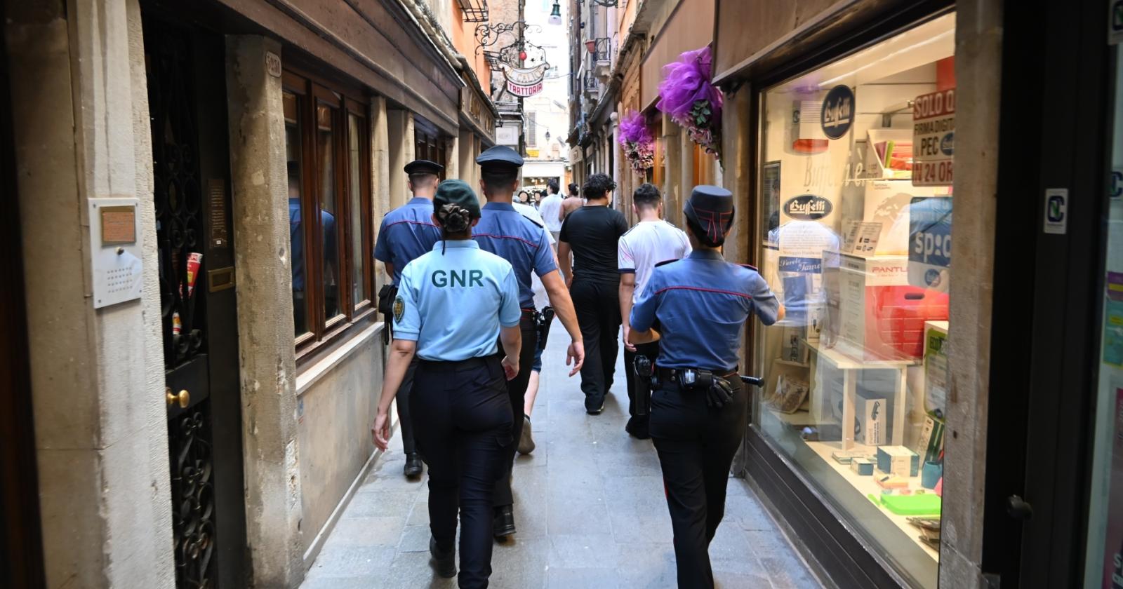 Venezia: agenti portoghesi al fianco dei Carabinieri 