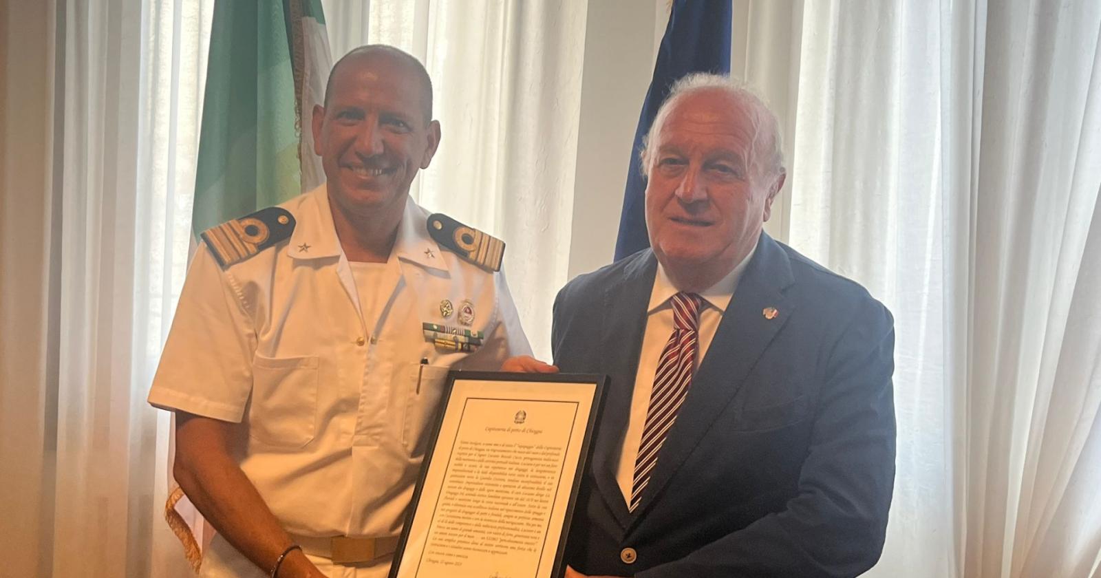 Cucco, ambasciatore del mare