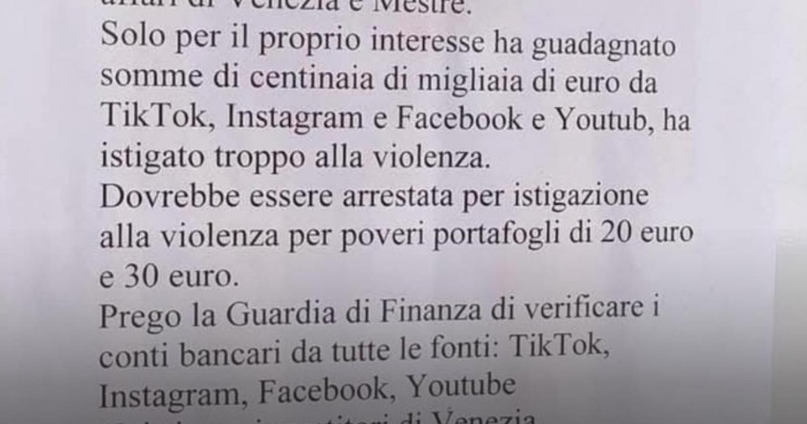 Lady Pickpocket, volantini contro di lei. "Ha distrutto i nostri affari"