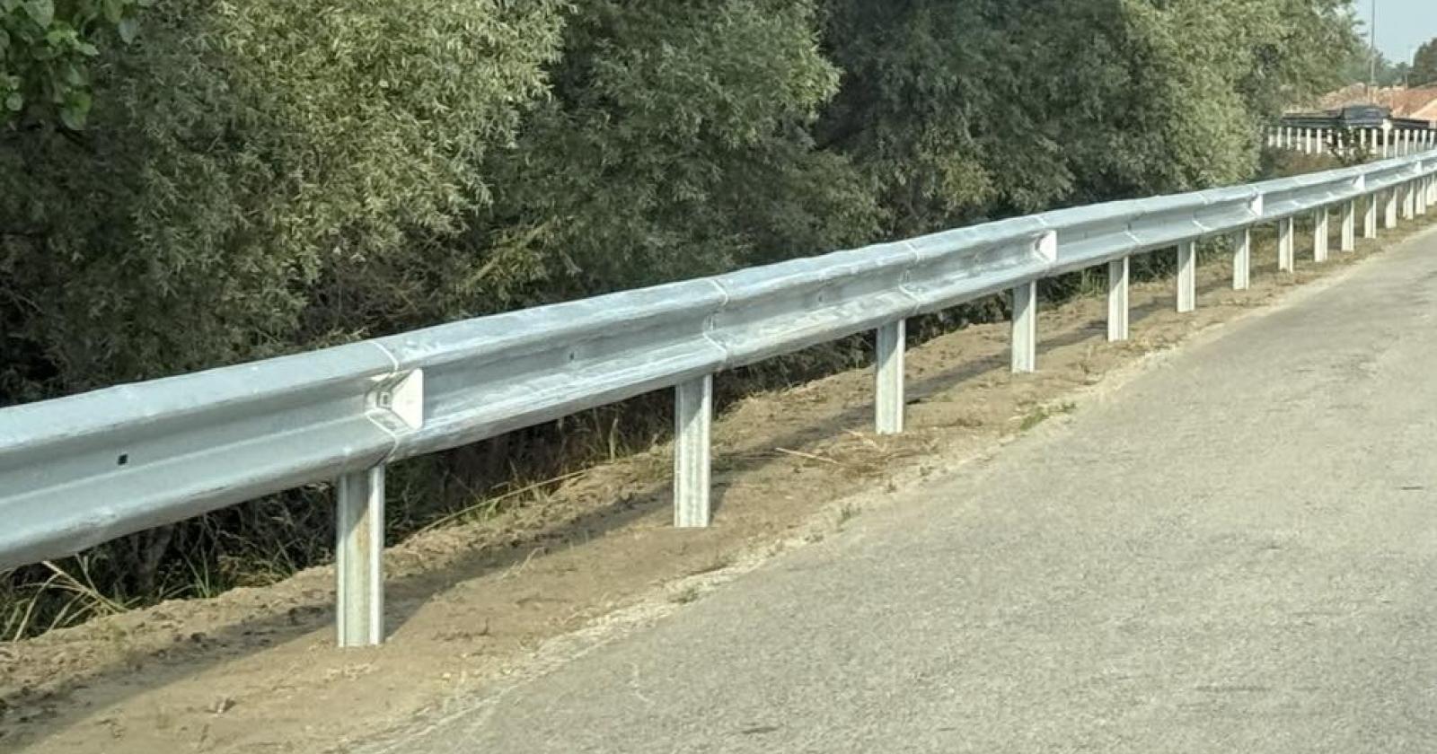 Sam Giuseppe, completato il nuovo guard rail