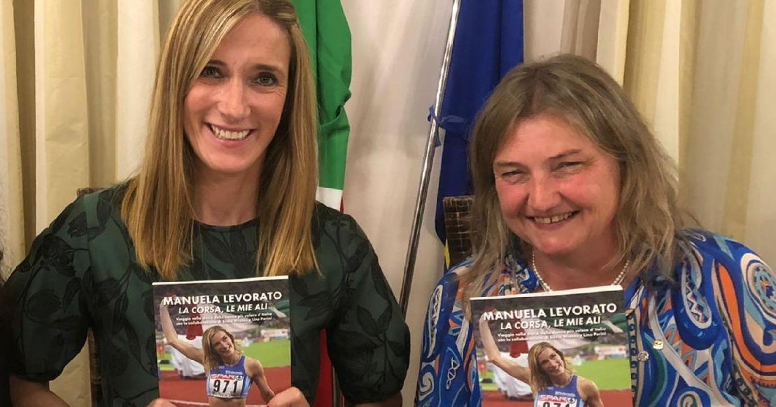La città ringrazia Manuela Levorato a lei una targa dal Panathlon Club