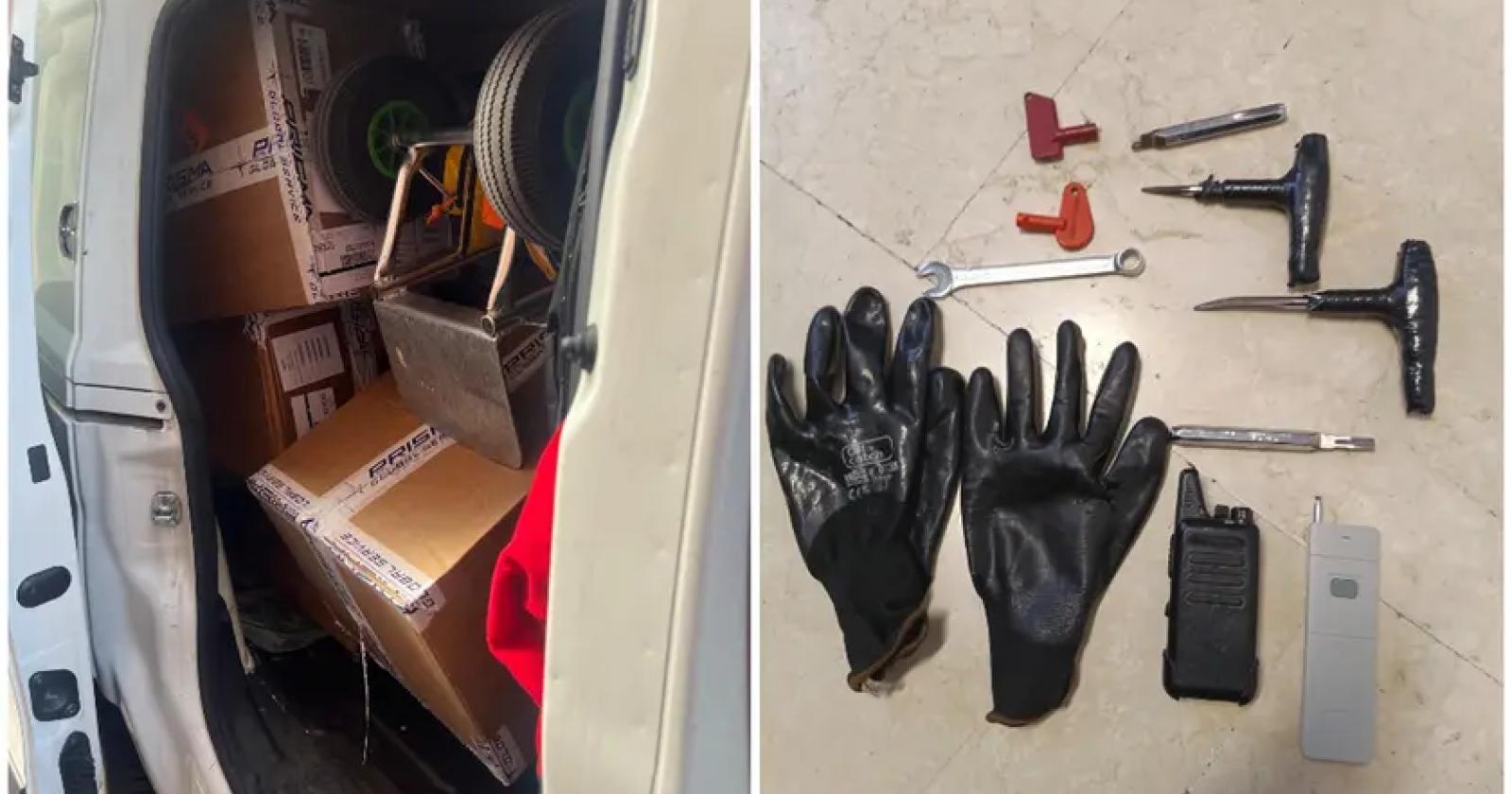 Rubavano pacchi dai furgoni delle consegne: arrestati due finti corrieri
