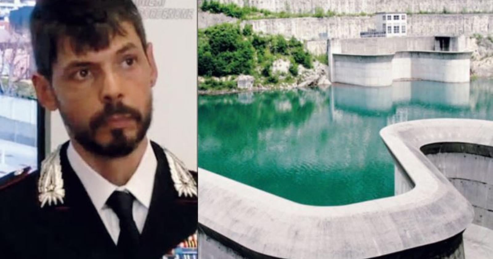 Vuole lanciarsi dalla diga: salvato