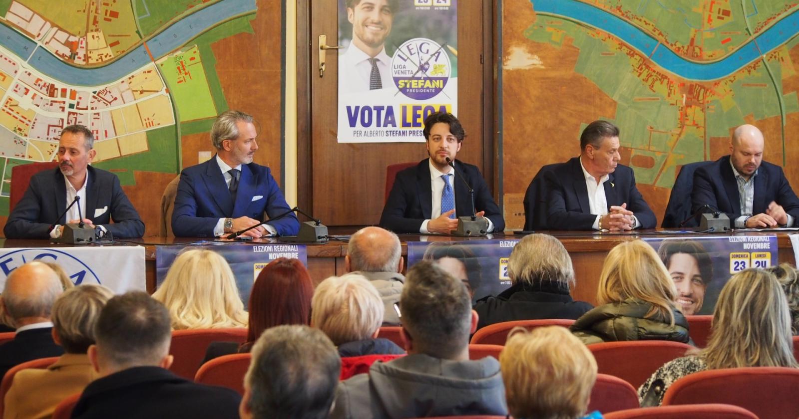 La Lega a pranzo per l’autonomia