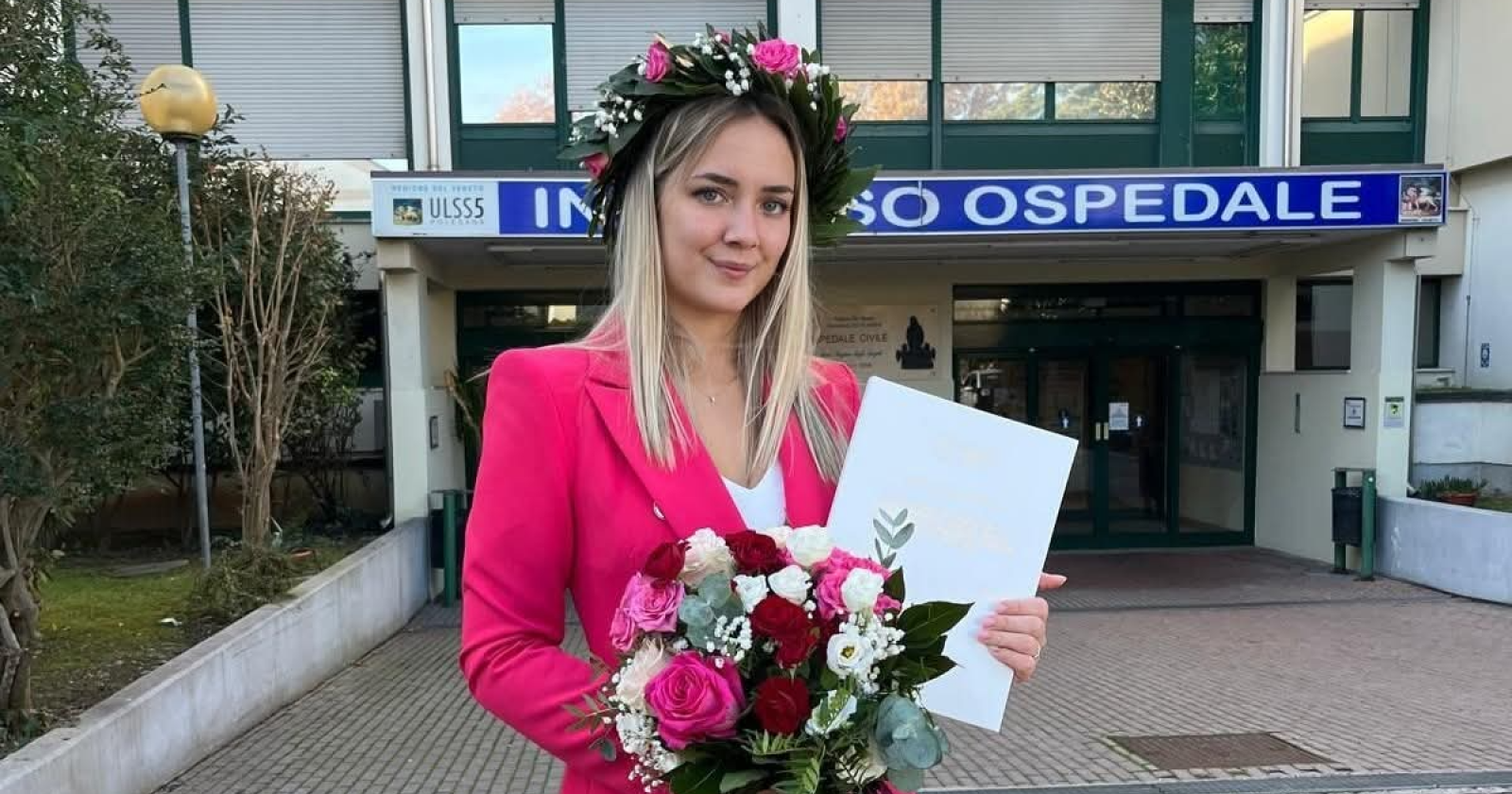 Da giovanissima eroina a dottoressa Asia Salvagno si laurea in Infermieristica