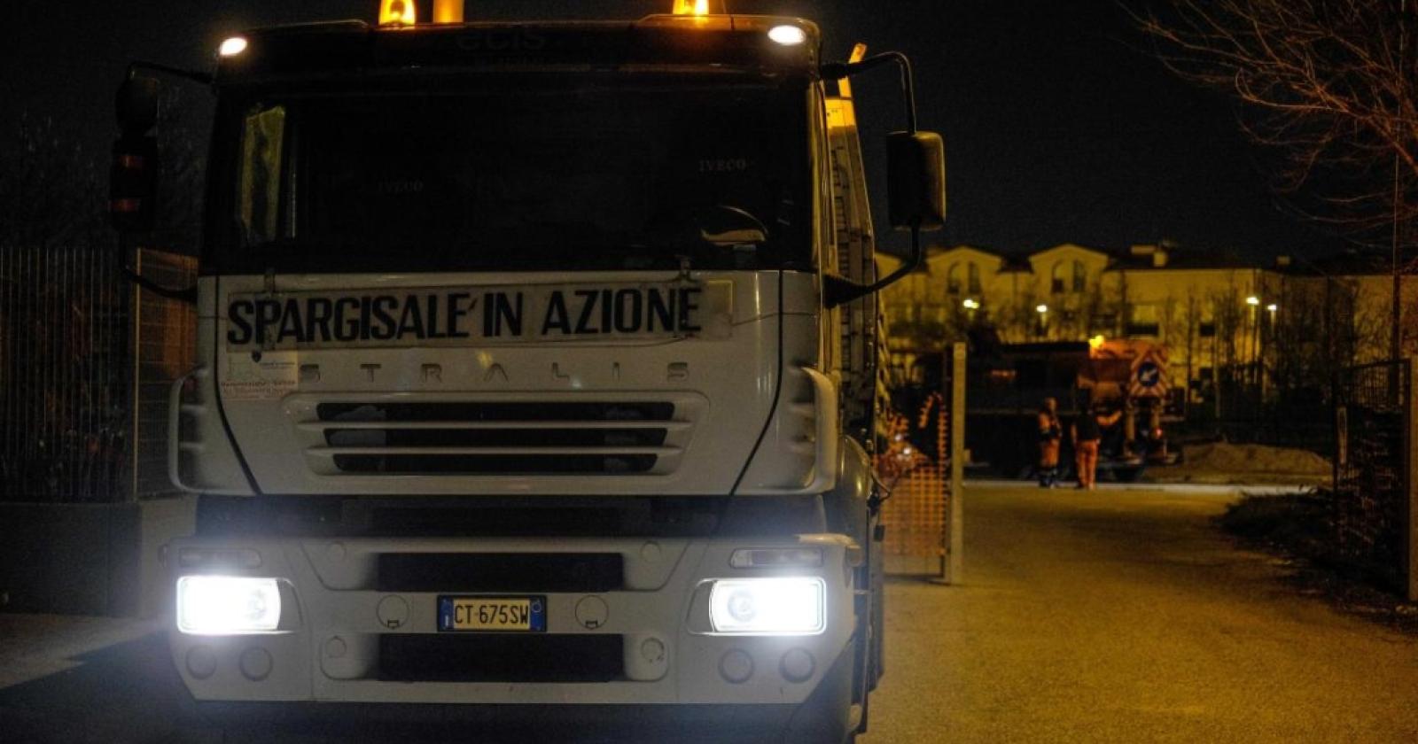 Venezia, questa sera in azione i mezzi spargisale per rischio gelate