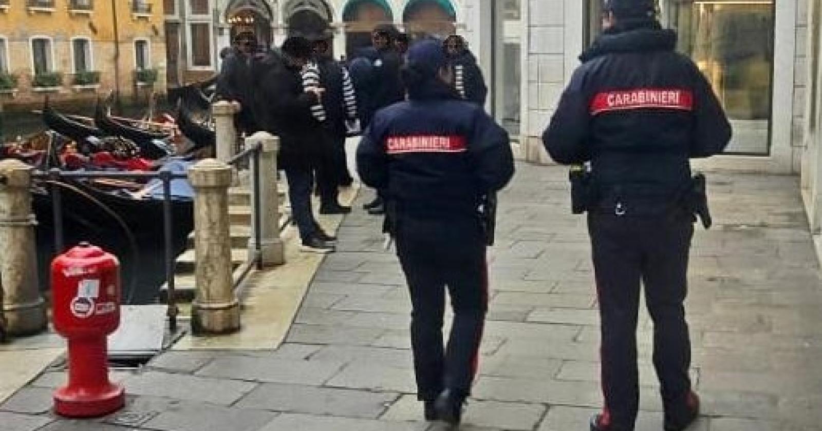 Venezia, weekend di controlli dei Carabinieri