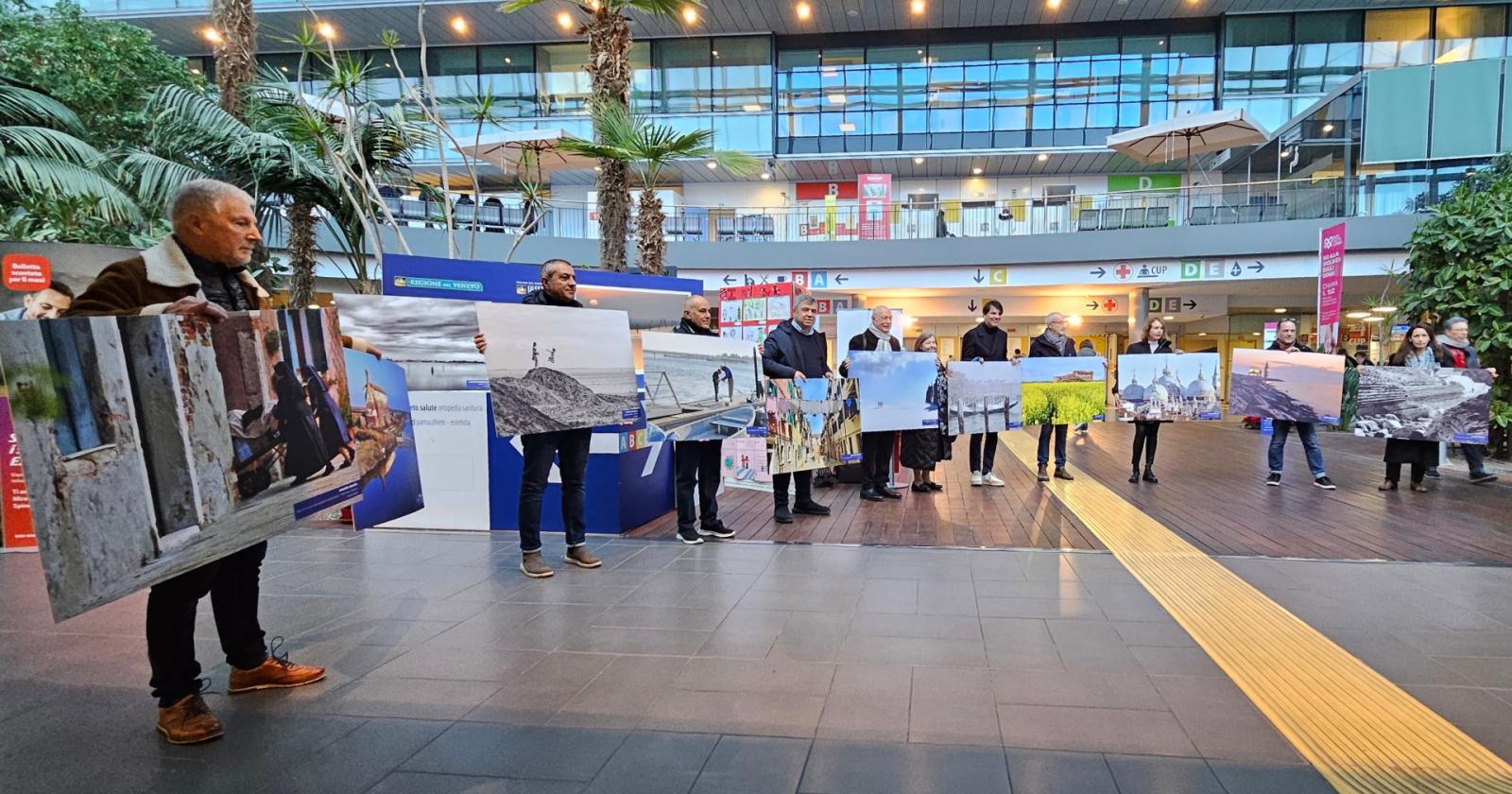 Gli scorci fotografici entrano nei luoghi di cura