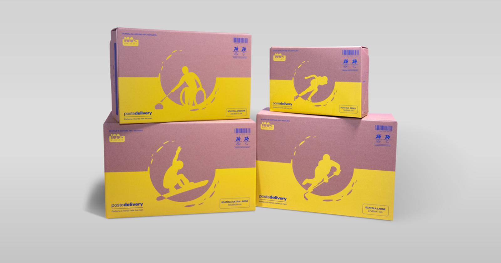 Poste Italiane sempre pi&ugrave; green: arrivano le nuove buste e scatole 100% riciclate