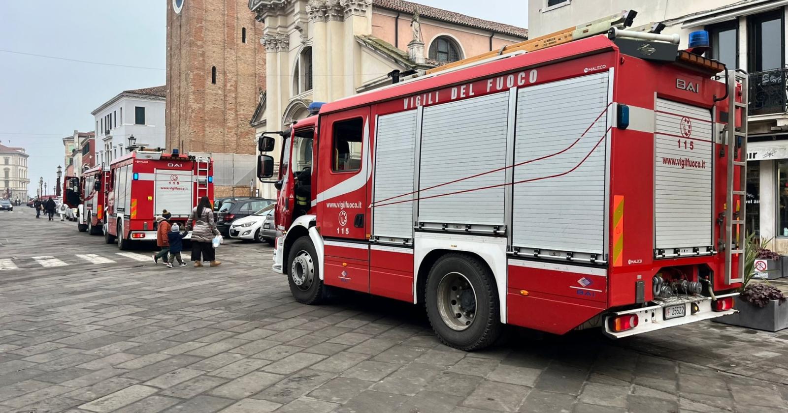 Chioggia, allarme per una fuga di gas in Calle Gabardi