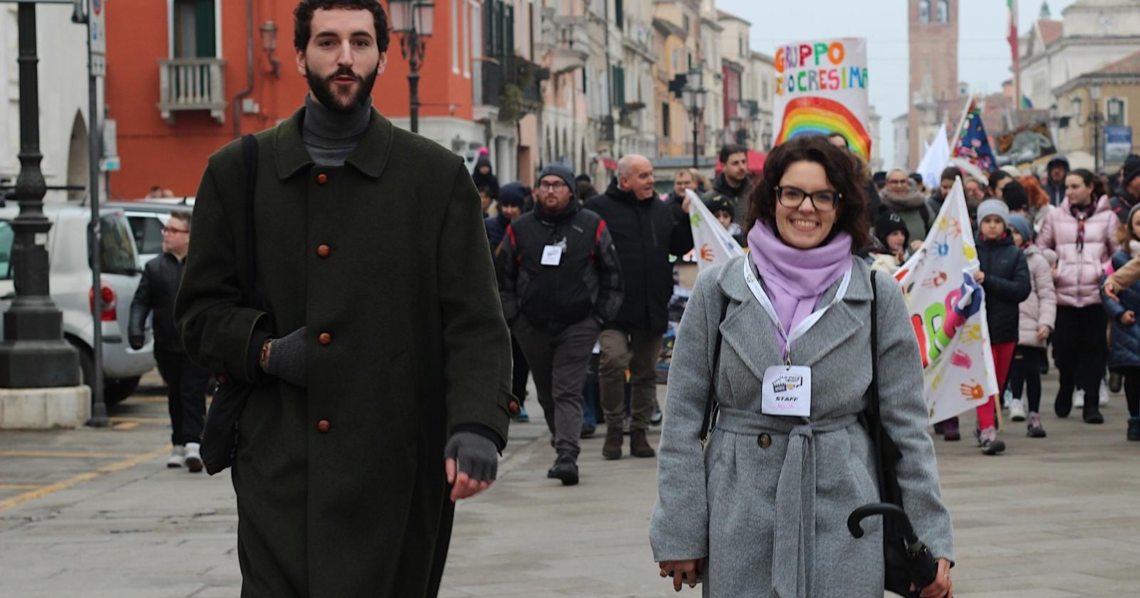 La citt&agrave; in cammino per la pace