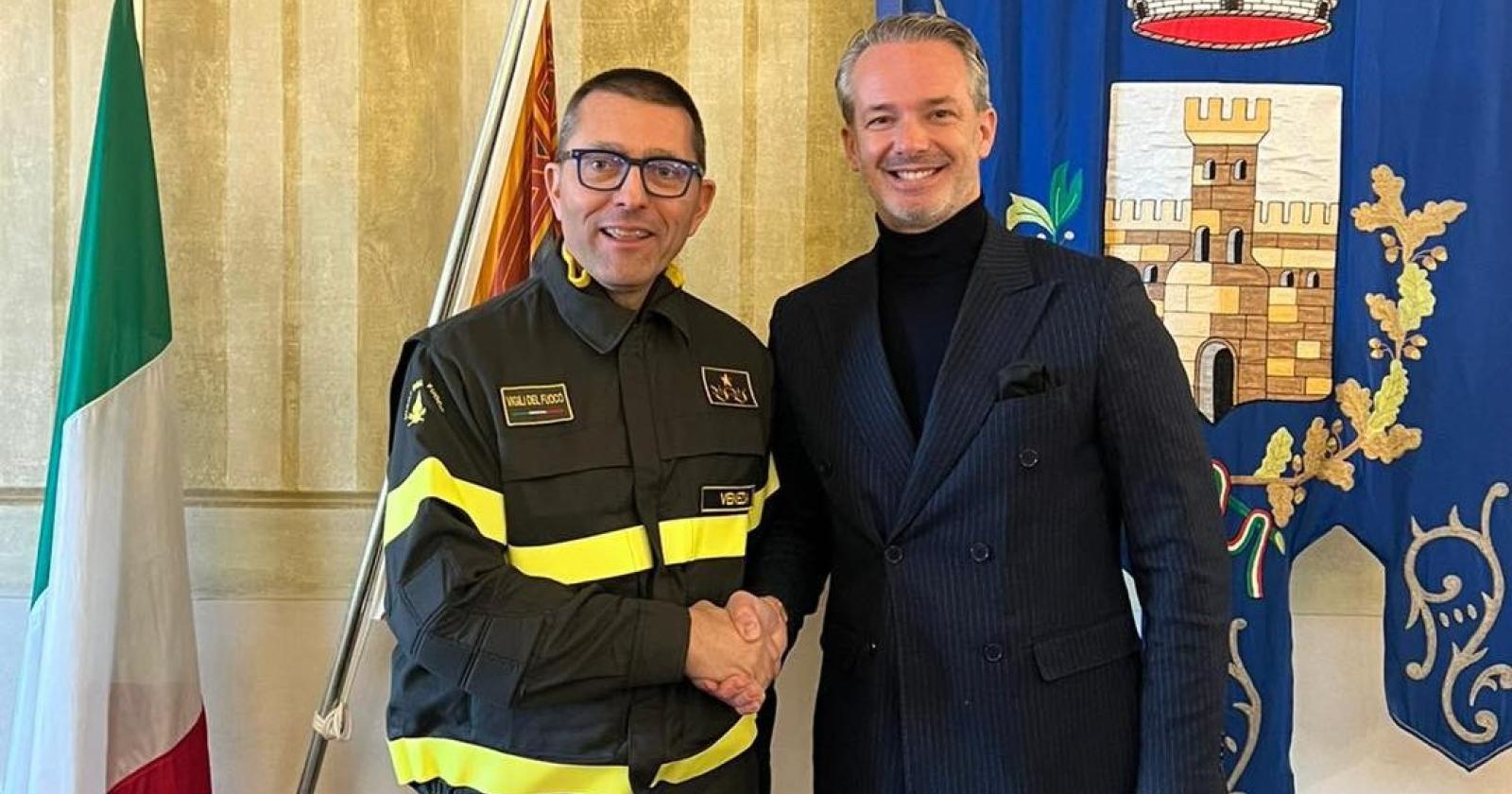 Sicurezza del territorio:  Munari incontra il comandante provinciale