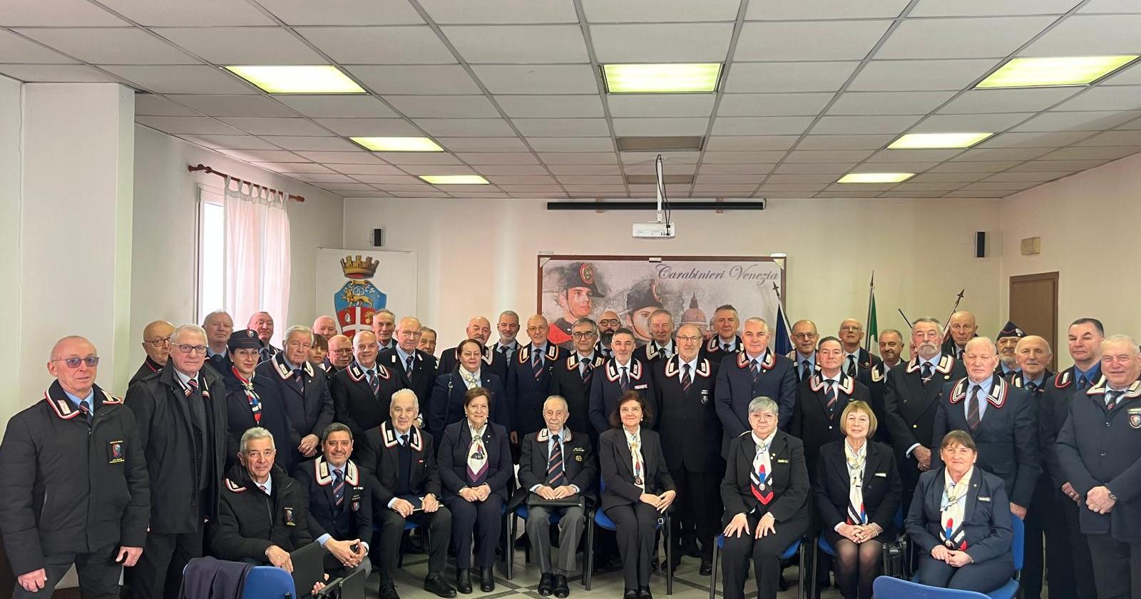 Associazione nazionale Carabinieri, a Mestre l&rsquo;Ispettore regionale incontra le 27 sezioni della provincia di Venezia