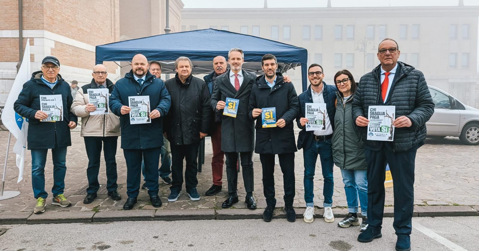 Referendum sulla giustizia: il centrodestra unito sul s&igrave;