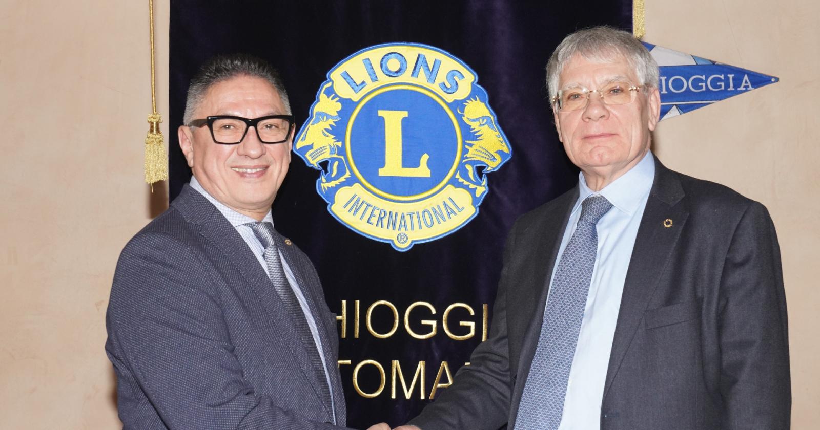 Gianni Fuolega guida il Lions Club locale