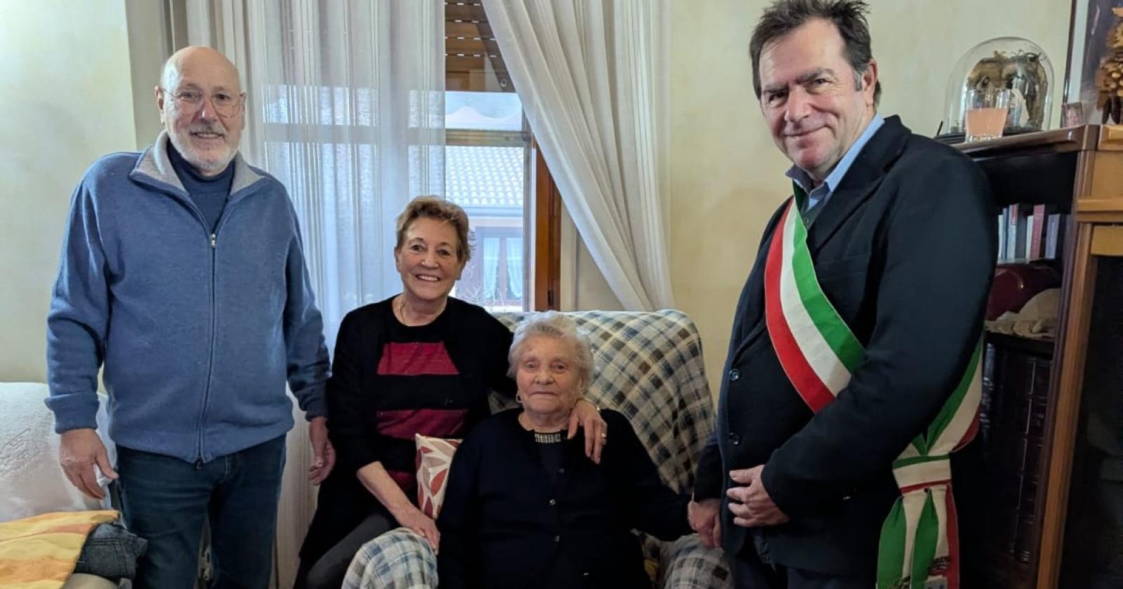 San Michele al Tagliamento celebra la supercentenaria Assunta Gasparotto