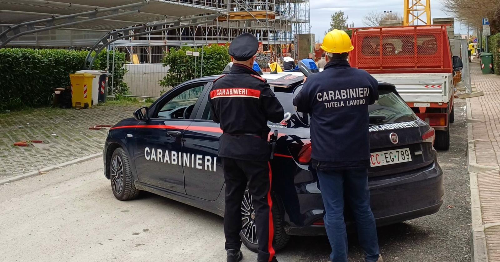 Lavoro nero e sicurezza: sospese quattro attivit&agrave; 