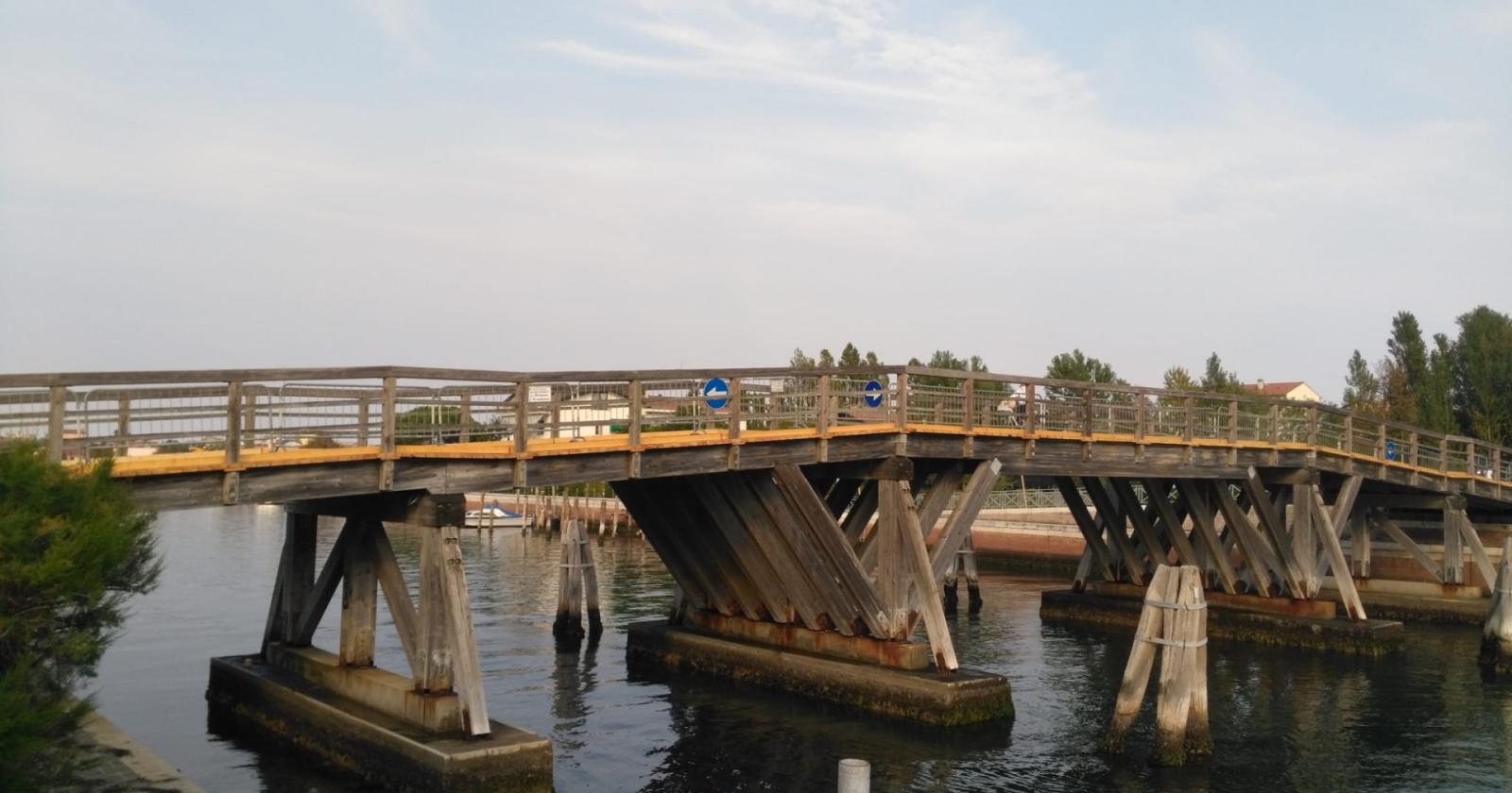 Da oggi chiude il ponte Baden Powell per i lavori della ciclovia Ven-To