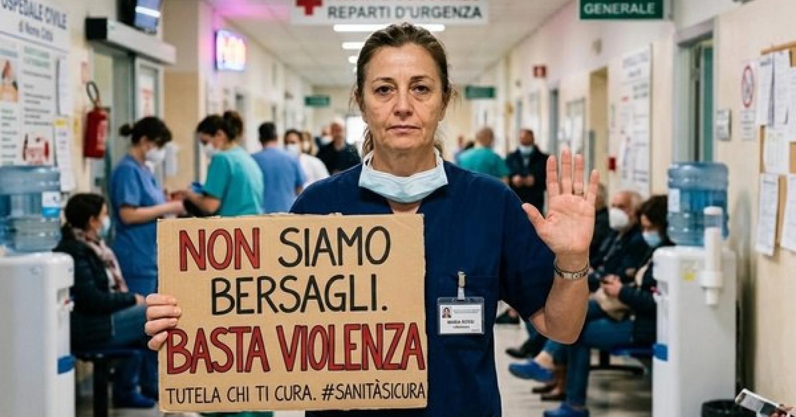 Violenza sul lavoro in sanit&agrave;: 3.153 le aggressioni registrate nel 2025