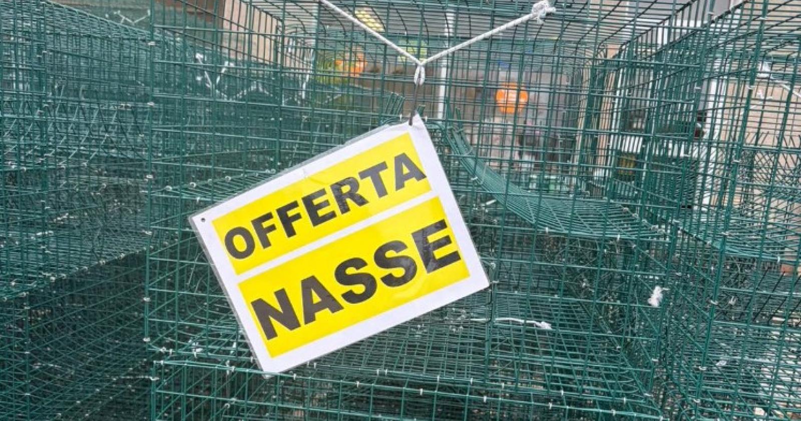 Rete resistente a difesa della pesca