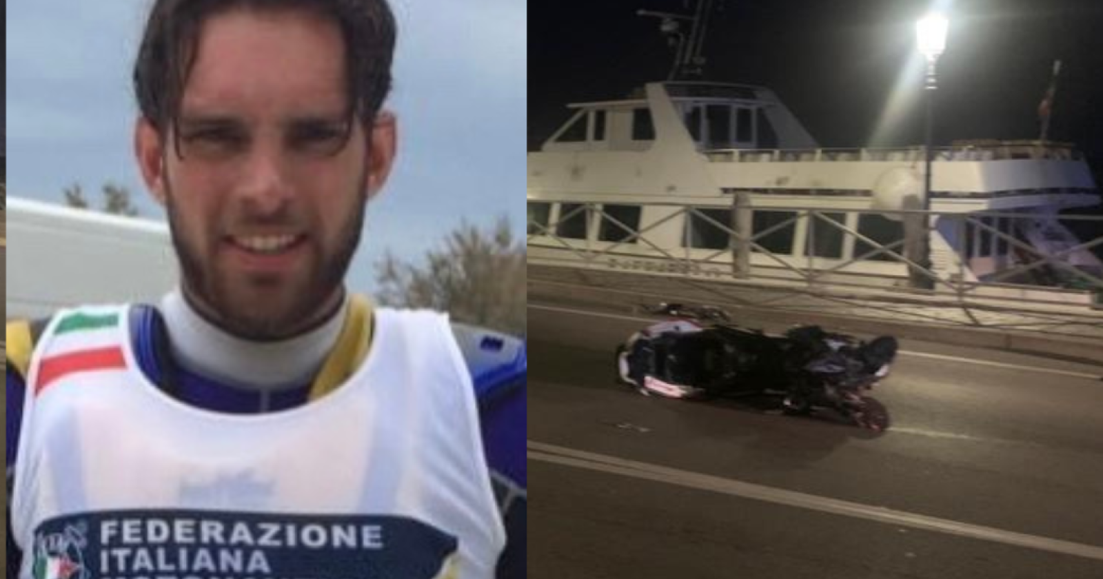 Addio al sorriso di Riccardo