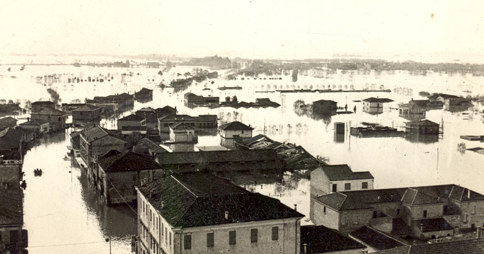L'alluvione che mise in ginocchio Cavarzere