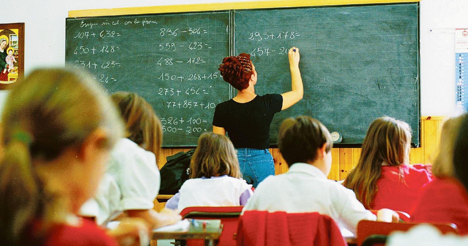 Il crollo demografico mina la scuola