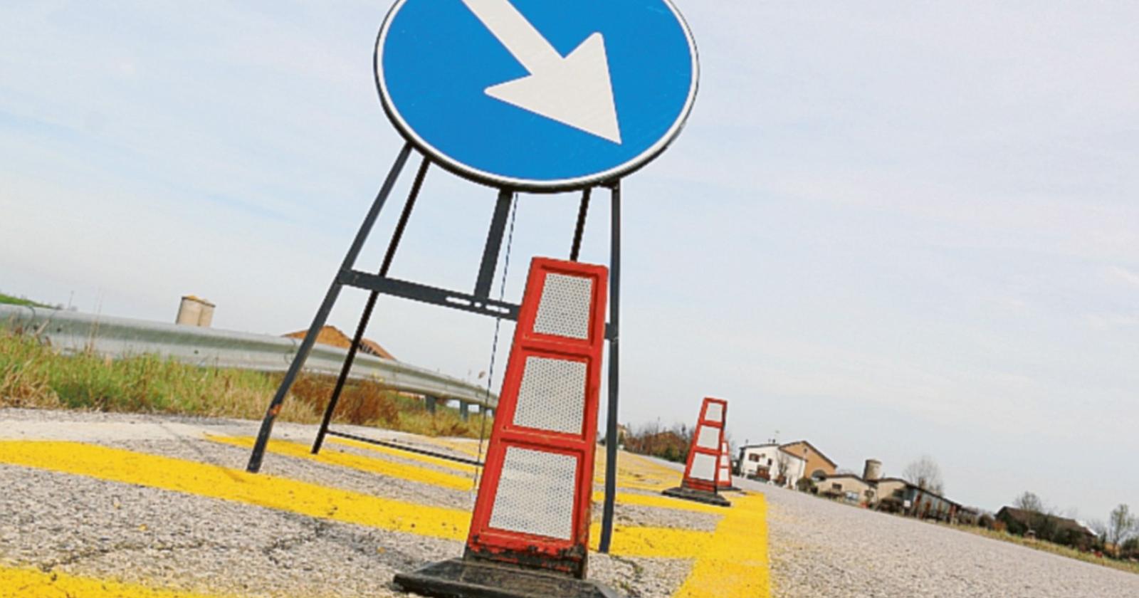 Chiusa al traffico la provinciale 2 verso Loreo