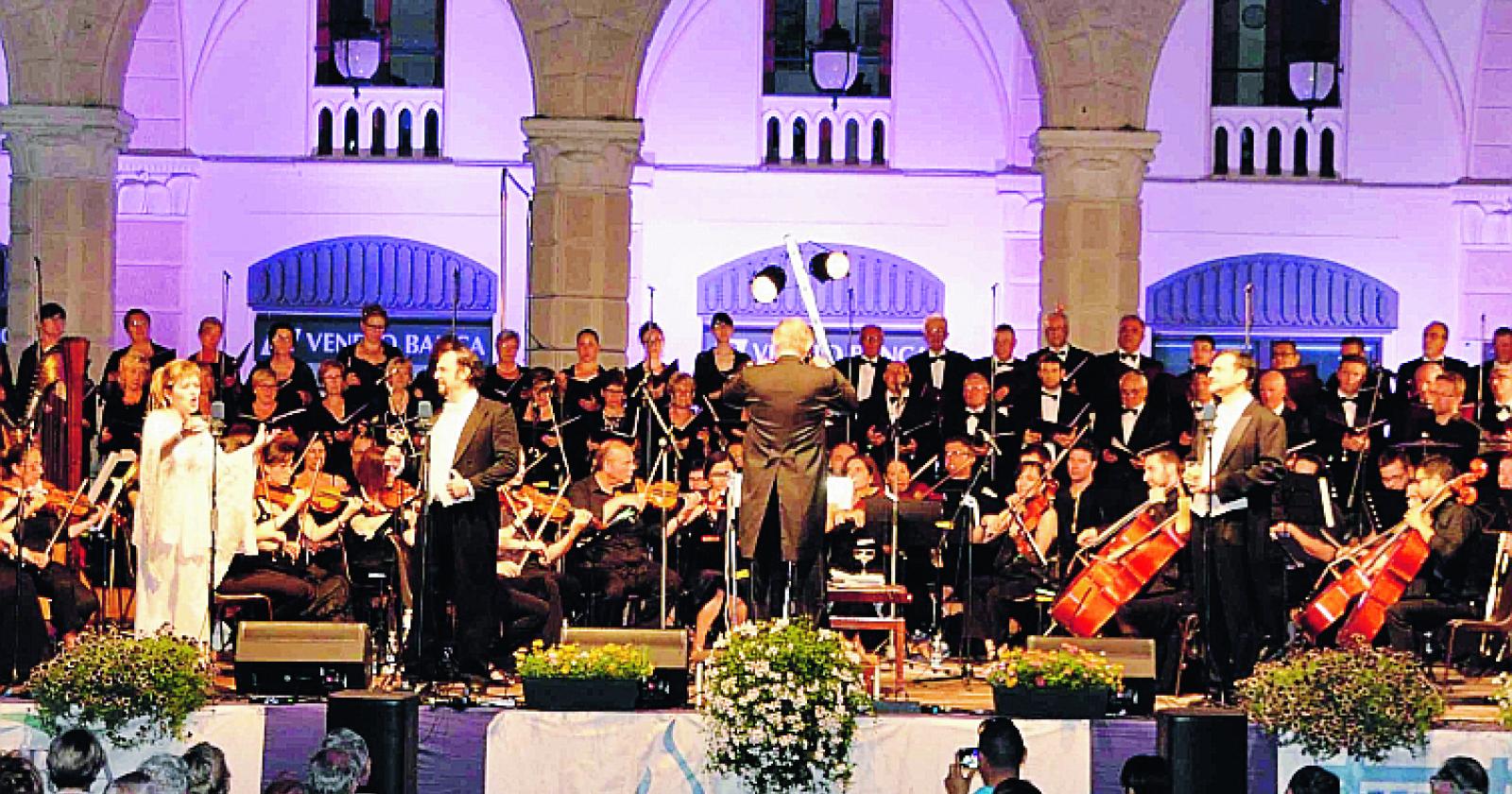 Concerto in piazza col Green pass