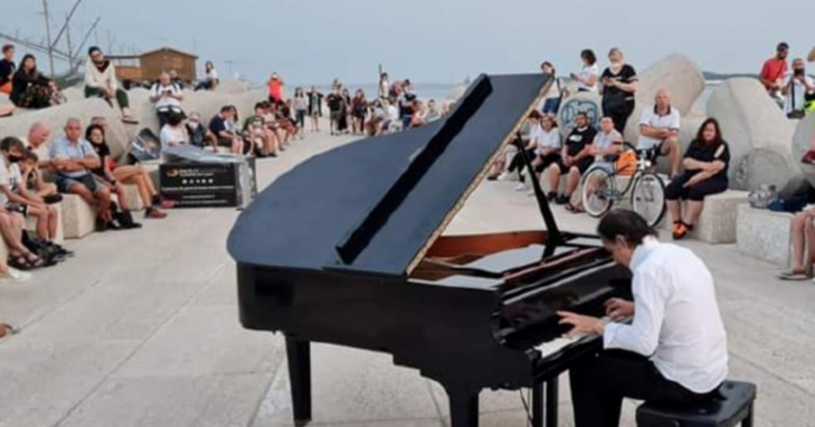Il Pianista “senza posto” sarà ancora in Diga 