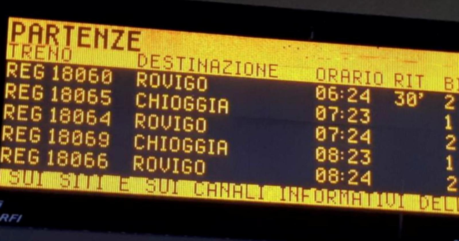 Ritardi a raffica, ferrovia da incubo