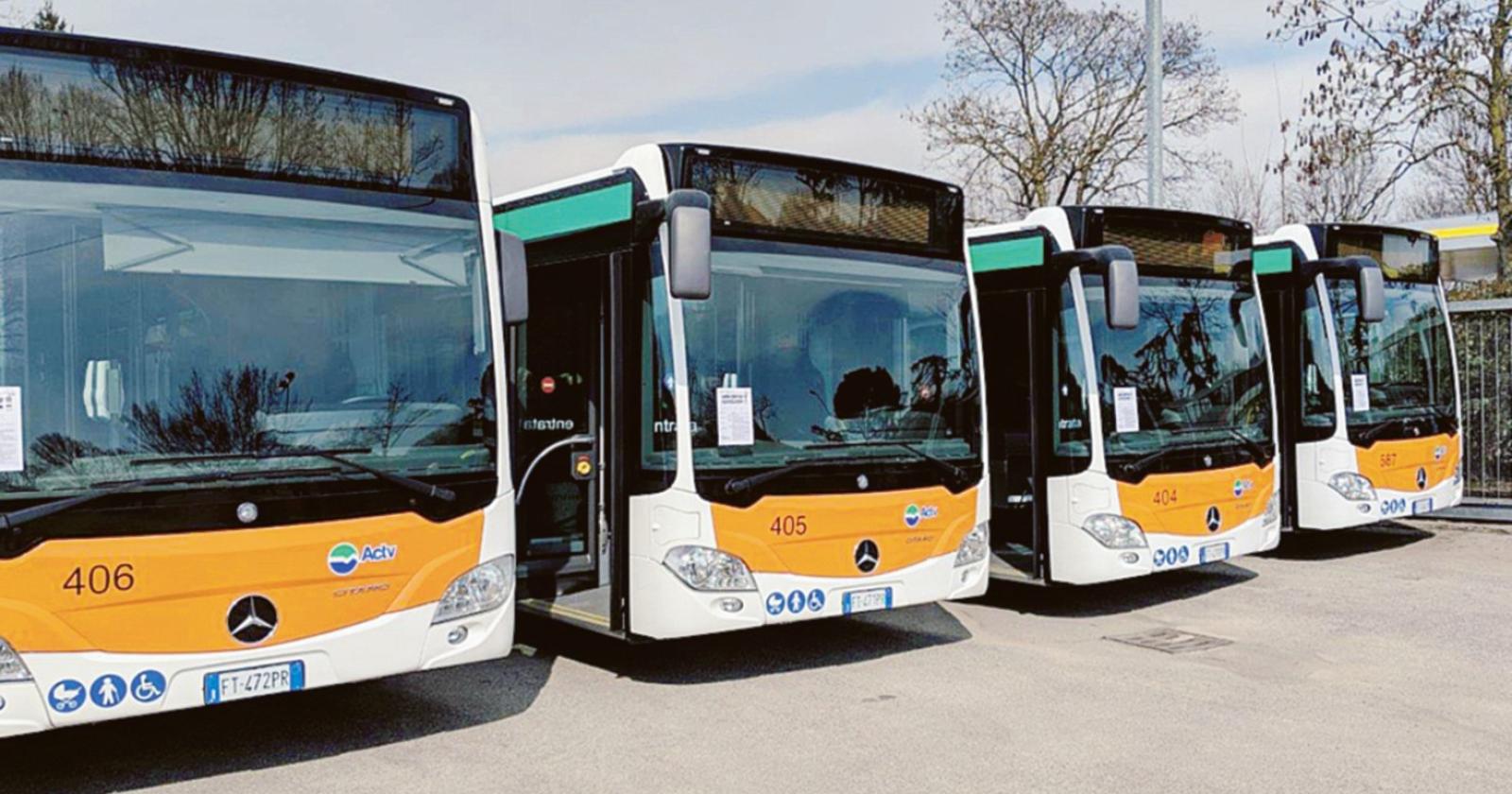 I bus in Val da Rio per favorire la Ztl
