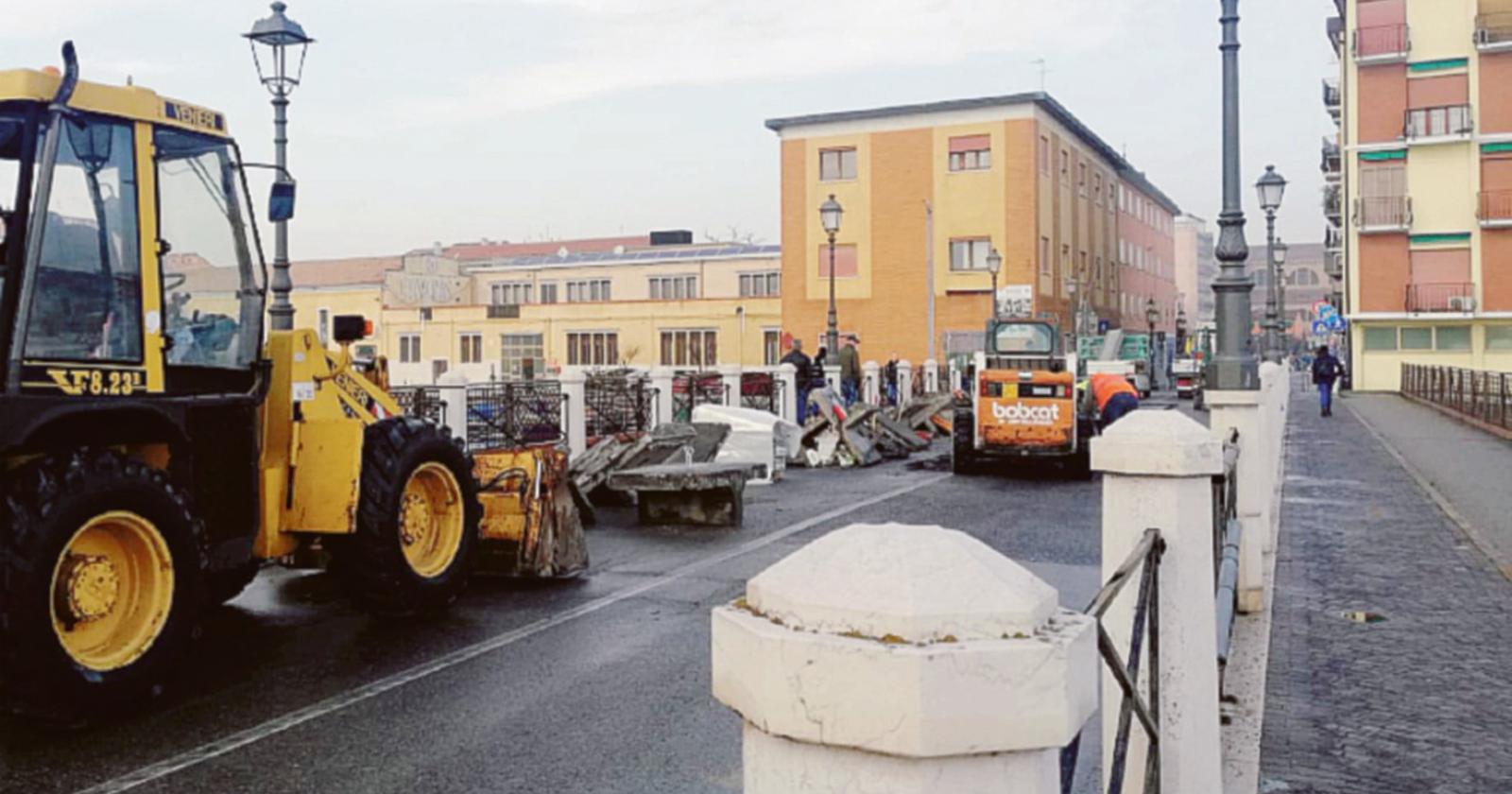 Tre settimane di lavori al ponte Cavanis