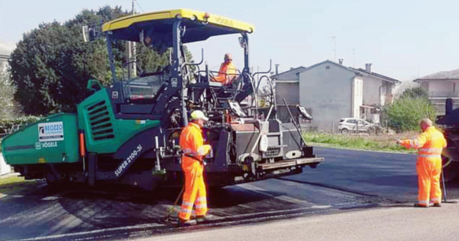 Al via le asfaltature locali